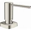 Дозатор для моющих средств A71 500мл стальной Hansgrohe (40468800) - small