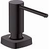 Дозатор для миючих засобів A71 500мл чорний матовий Hansgrohe (40468670) - small
