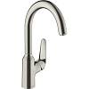 Змішувач для кухні Focus M42 KM220 сталь Hansgrohe (71802800) - small
