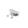 Полкодержатель MP0204/DM02, max 9mm, хром - small