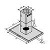 Острівна витяжка ISOLA ITALIA 90 BG (1200) TRC VENTOLUX, від виробника - фото №9 - small