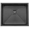 Мойка нерж. Quadro 53 Celldecor Nano Graphite (мпс) Fabiano - small