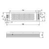 Блок питания для LED, 100W, 24V, IP20, метал. корпус, недорого - фото №3 - small