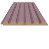 Стінова панель AGT LB-3771 3016 Дейзі рожевий Supramat  2800х121х18мм, недорого - фото №3 - small