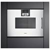 Компактный духовой шкаф с микроволновым режимом BMP251130 левый алюминий GAGGENAU, купить - фото №2 - small