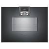 Компактный духовой шкаф-пароварка BS470102 правый антрацит GAGGENAU - small