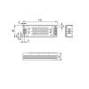 Блок питания для LED, 36W, 12V, IP20, метал. корпус, купить - фото №2 - small
