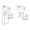 Вбудовувана мікрохвильова піч BMP224130 права алюміній GAGGENAU, ціна - фото №6 - small