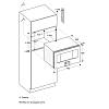 Компактный духовой шкаф с микроволновым режимом BM485110 левая нержавеющая сталь за стеклом GAGGENAU, недорого - фото №3 - small