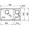 Мийка граніт KNG 120 сланець (МПС) Franke (125.0716.660), купити - фото №2 - small