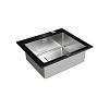 Мойка DIAMOND 1B BK нерж. сталь полированная/закаленное стекло, черный Teka (115000075), в Украине - фото №4 - small