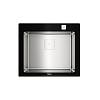 Мойка DIAMOND 1B BK нерж. сталь полированная/закаленное стекло, черный Teka (115000075) - small