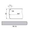 Столешница Luxeform W148-1 U Мрамор Толедо 3050х900х38мм м.п, купить - фото №2 - small