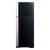 Холодильник HRTN7489DFGBKCS чорний скло Hitachi - small