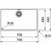 Мойка нерж. сталь MRX 210-70 Franke (127.0719.938), купить - фото №2 - small