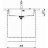 Мойка с сифоном гранит MRG 610-72 TL оникс Franke (114.0720.003), недорого - фото №3 - small