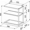 Декоративна поличка до витяжки FMA Modular, чорний матовий Franke (112.0706.647), недорого - фото №3 - small