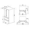 Холодильник FQ55FNDE SMEG, замовити - фото №7 - small