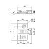 Ответная планка 3D для петли с доводчиком Muller H=2мм, купить - фото №2 - small