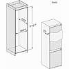 Встраиваемый холодильник-морозильник KDN 7724 E Active Miele, цена - фото №6 - small