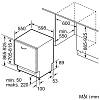 Вбудована посудомийна машина S297EB801E Neff (60см), недорого - фото №3 - small