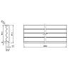 Панель заглушка AGT LB-2200-В 248 Тик 2800х101х18мм, в Украине - фото №4 - small