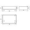 Ящик деревянный ERGOBOX W=850мм L=540мм Н=200мм (B.850.540.200), недорого - фото №3 - small