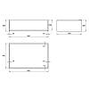 Ящик деревянный ERGOBOX W=850мм L=540мм Н=250мм (B.850.540.250), недорого - фото №3 - small