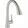 Змішувач Scala, супер сталь Grohe (30440DC0) - small