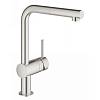 Смеситель Vento, супер сталь Grohe (30436DC0) - small