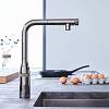 Смеситель Essence Smart Control, графит Grohe (31615A00), фото - фото №5 - small