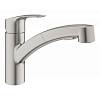 Смеситель Via, супер сталь Grohe (30406DC0) - small