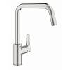 Смеситель Via, супер сталь Grohe (30568DC0) - small