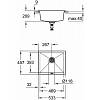Мийка кухонна K700U, граніт, прямокут., без крила, 533x457x205мм, сірий граніт Grohe (31654AT0), в Україні - фото №4 - small