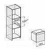 Вбудовувана духова шафа 60 см H 7464 BPX чорний обсидіан матовий Miele, в Україні - фото №4 - small