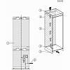 Встраиваемый холодильник-морозильник KFN 7764 C Miele, фото - фото №5 - small