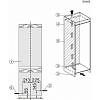 Встраиваемый холодильник-морозильник KFN 7795 C Miele, от производителя - фото №9 - small