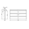 Панель заглушка AGT LB-2050-В 248 Тік 2800х133х18мм - small