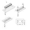 VersaFRAME Розетковий блок, 3 розетки  + 1 USB, порт 5В(А+С) , 110-220В, 16A, IP20, чорний мат, ціна - фото №6 - small