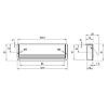 Ручка Ferro Fiori M 0630.96 черный браш, недорого - фото №3 - small