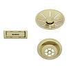 Відвідна арматура InFino для однієї чаші з клапаном-автоматом satin gold BLANCO (207427) - small