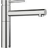 Змішувач ALTA II PVD steel BLANCO (527529) - small