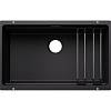 Мийка ETAGON 700-U SILGRANIT (мпс) чорний BLANCO (527762) - small