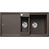 Мийка ADIRA 6S SILGRANIT (врізна) кава BLANCO (527608) - small