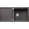 Мийка ADIRA XL 6 S SILGRANIT (врізна) темна скеля BLANCO (527619) - small