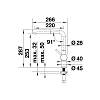 Змішувач LINUS-S satin platinum (в/ш) BLANCO (527699), в Украине - фото №4 - small