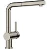 Змішувач LINUS-S satin platinum (в/ш) BLANCO (527699) - small