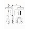 Душевый набор Box с термостатом, верхний душ, лейка, скрытый монтаж, черный Deante (BXYZNEAT), заказать онлайн - фото №8 - small