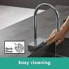 Змішувач для кухні Aquno Select M81 (в/ш, душ) хром Hansgrohe, в Україні - фото №4 - small