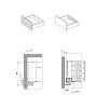 Комплект для внутреннего ящика Muller Box profi line 3D L=300 Н=127 белый, фото - фото №5 - small